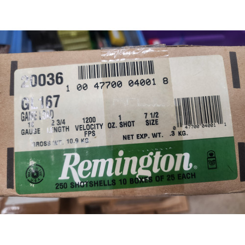 Remington Game Load 16 Gauge 2 3/4" 1oz 7.5 Shot 1200 fps #20036